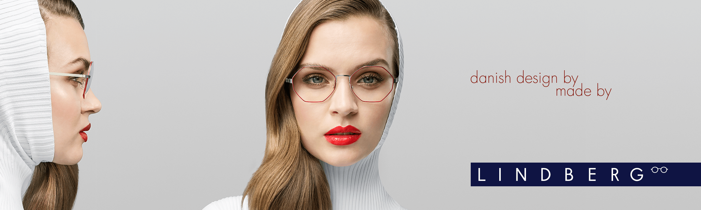 Lindberg banner new Nov 19 LINDBERG Glasses Woman Modelling