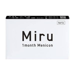 Miru Toric – 3 Months